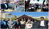 بازدید استاندار البرز از نوروزگاه عشایری در اشتهارد