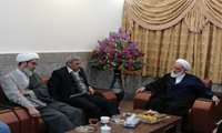 دیدار رئیس سازمان امور عشایر ایران با امام جمعه زاهدان 
