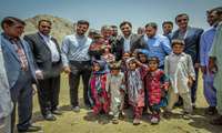 بازدید نایب رئیس اول مجلس از خط انتقال آب به محلات عشایری نهبندان