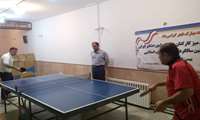 مسابقات تنیس روی میز کارکنان سازمان امور عشایر ایران