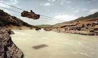 پروژه ساخت پل "کول" بر رودخانه بختیاری در حال اجرا است