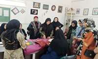 برگزاری دوره  آموزشی صنایع دستی ویژه بانوان عشایری در  استان کرمانشاه 