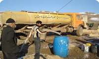 تامین آب سالم برای عشایر آذربایجان شرقی با سه کامیون تانکردار