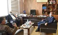 دیدار رئیس جهاد کشاورزی سیستان و بلوچستان با رئیس سازمان امور عشایر