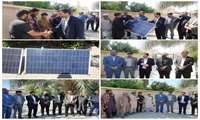 ۲۰ دستگاه پنل تولید برق خورشیدی در بین عشایر عنبرآباد توزیع شد 